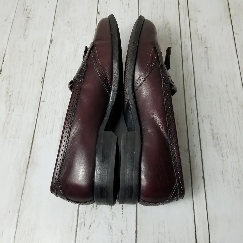Allen Edmonds Bridgeton Kiltie Fringe Tassel Slip On Dress Shoes